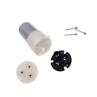 Pompa Udara 3.7V/6V/12V 370 Motor Vakum Mikro Elektronik Mini untuk Instrumen Kecantikan Perawatan Medis Pompa Payudara P370 5V