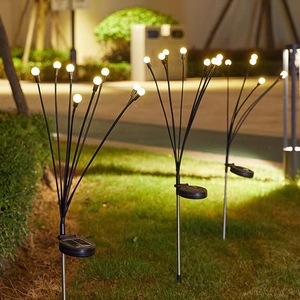 DC 2V Waterproof <strong>Solar</strong> Powered <strong>Firefly</strong> LED Garden <strong>Lights</strong> PVC Body IP65 Landscape Lighting - Product Image 4