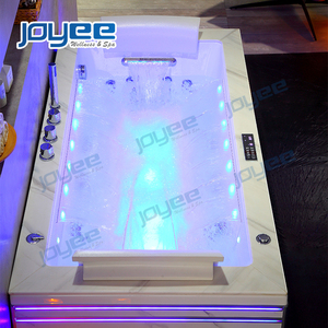 JOYEE-bañera de masaje plegable para 6 personas, bañera de hidromasaje pequeña con burbuja de chorro de aire y Altavoz bluetooth, 1 persona - Product Image 3