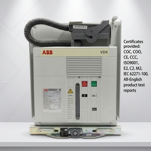 NOUVEAU Disjoncteur à vide VD4 VCB 12 kV VD4/P 12.12.32 VD4/P 12.06.32 VD4/P 12.12.25 VD4/P 12.06.25 VD4/P 12.12.40 630A1250 - Product Image 1