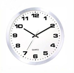 Metallkunst-Uhr WH-9967 Große Metall-Wanduhr mit Klarem Zifferblatt-Design <span class=keywords><strong>16</strong></span> Zoll Wanduhr - Product Image 1
