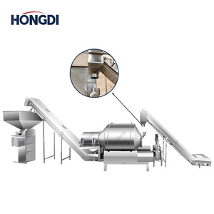 Automatic Detergent Powder Mixing and Packing Line, <b>Rotary</b> Drum Blender with Double Auger Filler and Belt Conveyor System - Product Image 1