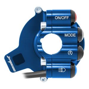 Cache de commande d'accélérateur avec interrupteur de guidon intégré pour BMW S 1000 RR (Racing) (Bleu) - Product Image 5