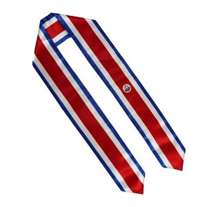 ผ้าพันคอสำเร็จการศึกษาสำหรับผู้ใหญ่ ผลิตจากผ้าซาตินโพลีเอสเตอร์ 100% สำหรับการศึกษาต่อต่างประเทศในเอธิโอเปีย - Product Image 5