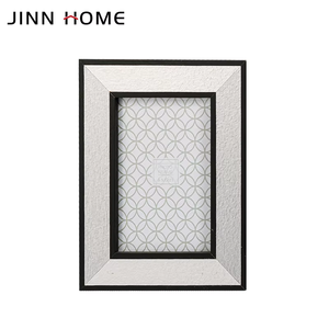 Haute définition MDF bois cadre Photo blanc noir en détresse dessus de Table avec verre mur photo en détresse bois décoration de la maison - Product Image 5