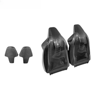 Protection de dossier de siège en fibre de carbone sèche pour voiture, accessoire de décoration intérieure pour BMW M3 M4 G80 G82 G83