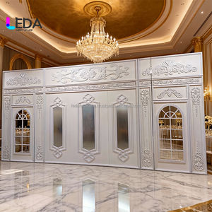 Nuevos Fondos de Boda Acrílicos de Lujo Modernos en 3D Estilo Francés con Diseño Desmontable para Bodas Elegantes - Product Image 1