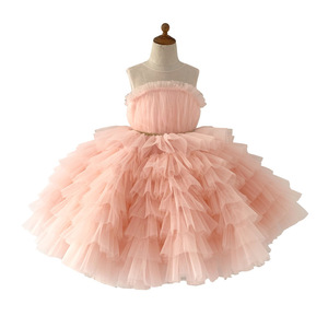 Représentations de piano et sorties de printemps robe tutu de princesse décontractée assortie en <span class=keywords><strong>famille</strong></span> pour petites filles - Product Image 6