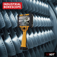Endoscope industriel ultra-fin de 0,95 mm avec source de lumière LED, caméra boroscope étanche IP67 pour l'inspection des petits trous de refroidissement