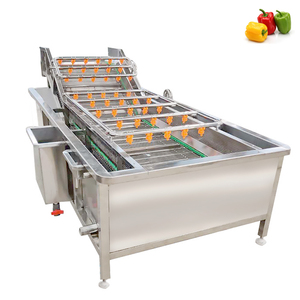 Shrimp Bubble Washing Machine Fruit Cleaning Machinery Fruit and Vegetable <b>Mini</b> Cleaning Machine - Product Image 1