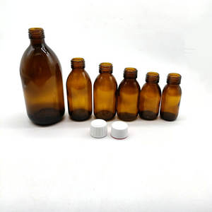 30 मिलीलीटर 60 मिलीलीटर 125 मिलीलीटर एम्बर ग्लास सिरिंज की बोतल दवाओं और सिंथेटिकुइड्स के लिए स्क्रू कैप के साथ - Product Image 4