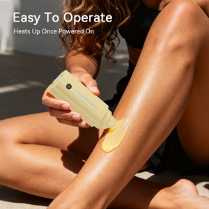 65ml Mini <b>Wax</b> Heater Roll on Kit Professional <b>Wax</b> <b>Roller</b> Machine OEM Cartridge <b>Wax</b> Warmer Hair Removal for Salon and Home Use - Product Image 2