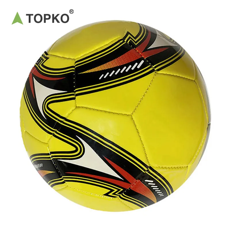 TOPKO Football Men's and women's Youth Professional Competition Training ball 5 ' stitched PU PVC football