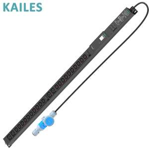 Kailes (kls) k33 מסדרה אחת שלב אחד 32a תעשייתי pdu אנטי-set נקודות (20 c13 + 4c19) חם הניתנים להחלפה חמה (av - Product Image 2