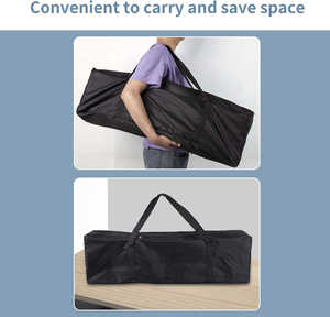 Banco de Trabajo Plegable de Acero Inoxidable de Grado Industrial con Patas Tipo Araña, Caballete Portátil con Patas Telescópicas y Bolsa de Transporte, OEM Disponible - Product Image 3