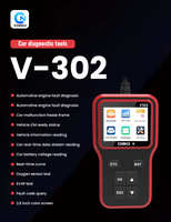 Escáner OBD2 V302 con Pantalla a Color de 2.8 Pulgadas, Lee y Borra Códigos de Error del Motor, Monitorea Datos del Vehículo en Tiempo Real