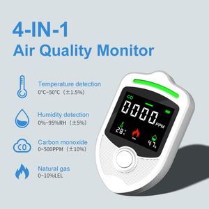 2026 JCX-19A Combustible <strong>Gas</strong> <strong>Carbon</strong> <strong>Monoxide</strong> <strong>Natural</strong> <strong>Gas</strong> <strong>Detector</strong> Strong Plug Fixed High Accuracy Temperature Humidity CO - Product Image 4