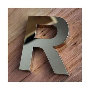 Laser cắt kim loại 3D không chiếu sáng <span class=keywords><strong>Acrylic</strong></span> PVC chữ số cho phòng khách sạn dấu sàn - Product Image 6