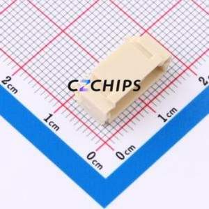 QA2009AWR-06-D1CB1-R Wire-to-Board Pin Header SMD,P=2mm,Horizontal Mount Connector 1x6P 2mm Horizontal Mount 6P - Product Image 1