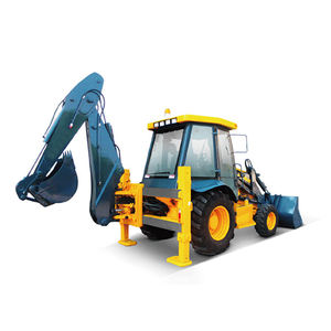 Mini-engins de chantier de qualité supérieure XT860, contrôle précis, chargeuse-<span class=keywords><strong>pelleteuse</strong></span>, projets de jardin - Product Image 1