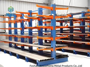 <span class=keywords><strong>Étagère</strong></span> de stockage en acier robuste à cantilever, système de rayonnage en acier - Product Image 5