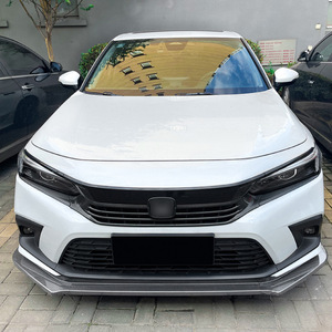ชุดแต่งกันชนหน้า Honda Civic รุ่นที่ 11 ปี 2021+ สีดำ Piano Black คาร์บอนไฟเบอร์ ผิวด้าน - Product Image 2