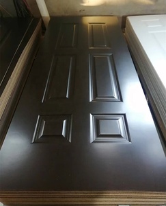 Nội thất cửa da HDF 2.7 mét Thiết kế đúc HDF <span class=keywords><strong>MDF</strong></span> Melamine cửa da cửa gỗ da - Product Image 6