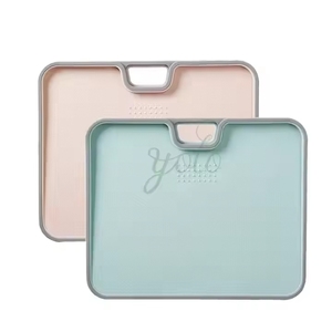 เขียงหั่นผักผลไม้เกรดน้ำผลไม้ในครัวเขียงหั่นผักข้าวสาลีฟางข้าวสาลีปลอดภัยสำหรับใช้กับเครื่องล้างจาน - Product Image 2