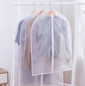 Clear Sacchetti di Indumento di Copertura del Vestito per la Memorizzazione Di 40/50 pollici Appeso Vestito di Vestito Della Copertura del Sacchetto con la Chiusura Lampo per il Vestito, Cappotto - Product Image 6