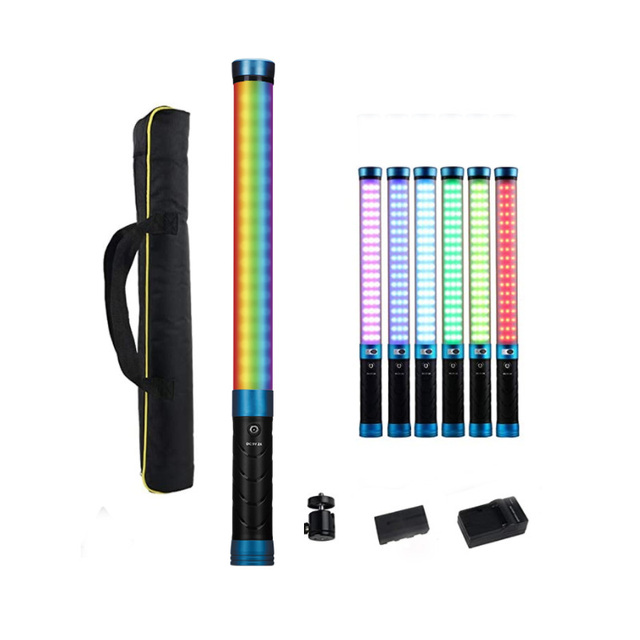 20W LED Video Light LED Video Lighting Professional Photo Light RGB for Colorful Video and Shooting TC-288 Dimmable 120
