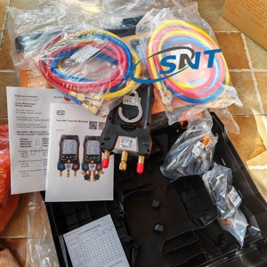 Kit Básico Testo 550S OEM, Manómetro Digital Inteligente con Sondas de Temperatura de Cable Fijo, Manómetros de Aleación de Aluminio con Batería - Product Image 5