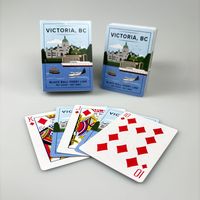 Cartes à Jouer de Poker Promotionnelles en Boîte en Papier, Finition Mate, Vernis Huileux, Écologiques, Papier 300GSM, Résistantes au Déformation, pour Entreprises et Familles
