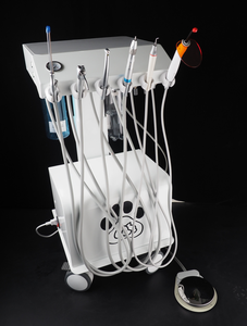 Unidad Dental Veterinaria BL-610F con Compresor de Aire Silencioso sin Aceite, Tanque de Acero Inoxidable de 10L, Unidad de Fotocurado LED Integrada - Product Image 1