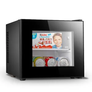 Vanace - Refrigerador portátil para bebidas, refrigerador termoelétrico de 10 litros e 12 graus, ideal para hotéis, bar e hoteis