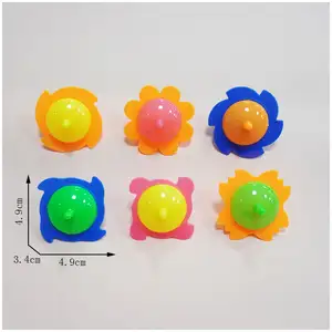 Wholesale children's plastic spinning top promotional toys