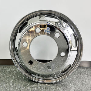 新型 Jingu ニオブ合金鋼 トラックホイール 16x5.5J ブライト仕上げ 耐荷重1500-2000LBS 交換用ホイールリム - Product Image 2