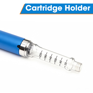 Pluma inyectora <span class=keywords><strong>de</strong></span> <span class=keywords><strong>insulina</strong></span> ajustable y reutilizable Blue Metal Pen 80U V1 con <span class=keywords><strong>cartucho</strong></span> <span class=keywords><strong>de</strong></span> 3ml y 50g - Product Image 4