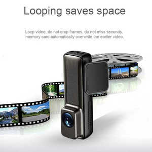 Cámara panorámica GPS para salpicadero, modo de estacionamiento, lente oculta, ventana trasera, Dashcam, compatibilidad con medios SD, batería integrada, coches/vehículos - Product Image 3