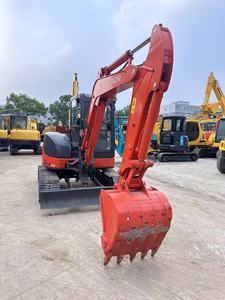 Petite pelle sur chenilles Hitachi ZX50 d'occasion du Japon 5 tonnes pelleteuse d'occasion avec bulldozer Hitachi 50 d'occasion - Product Image 4