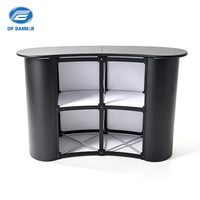 Pop-Up Table Comptoir Promotion Table Affichage Exposition Réception Table Comptoir Cadre En Aluminium