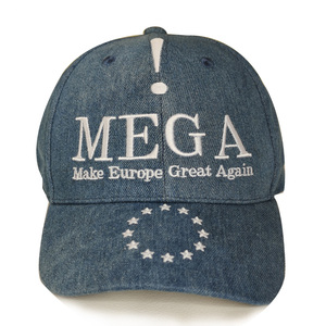 Produttore di Cappelli, Cappellino da Baseball Promozionale Personalizzato con Ricamo, Cappelli MEGA, Cappelli 'Make Europe Great Again' - Product Image 6