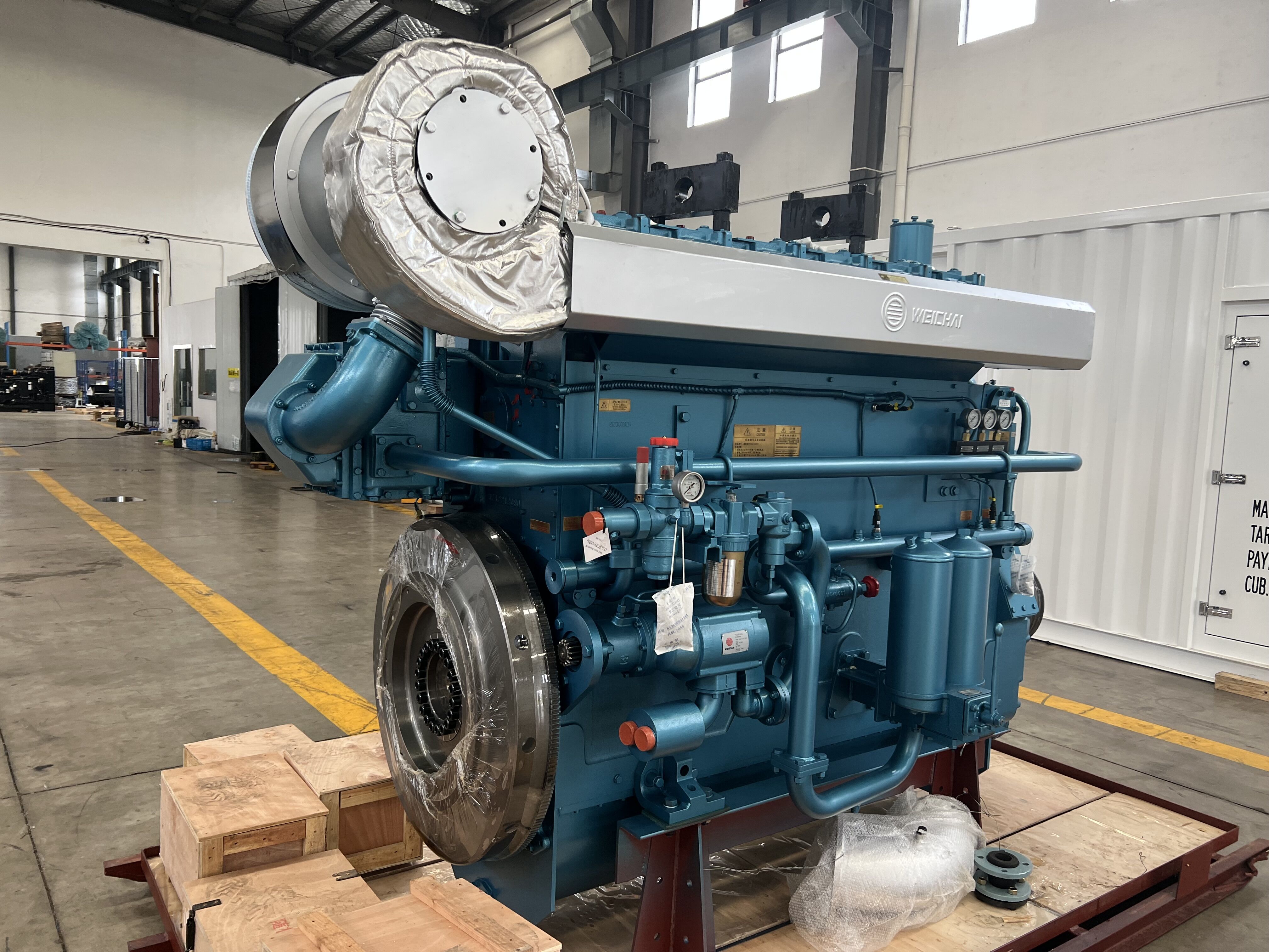 Weichai 4 Stroke 6 Cylinder Marine Diesel Engine XCW6200ZC-4
