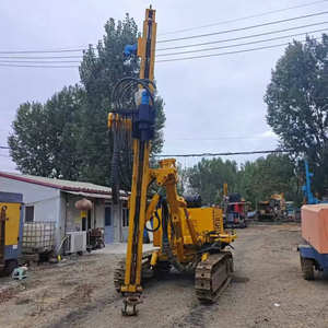 प्रयुक्त डीजल इंजन संचालित क्रॉलर बोरहोल हाइड्रोलिक रॉक ड्रिलिंग रिग - Product Image 3