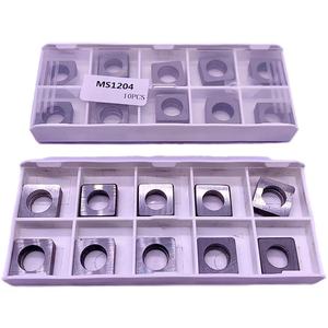 Tungsten Steel Carbide chèn Shim CNC Lathe lưỡi phụ kiện xử lý Gasket ms1204 miếng Chêm quay CNC các bộ phận công - Product Image 3