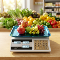 30kg 35kg 40kg Elektronische Digitale Prijsberekening Weegschalen 2g/5g Tafelweegschaal Fruit Markt Groenten Voedselweegschaal