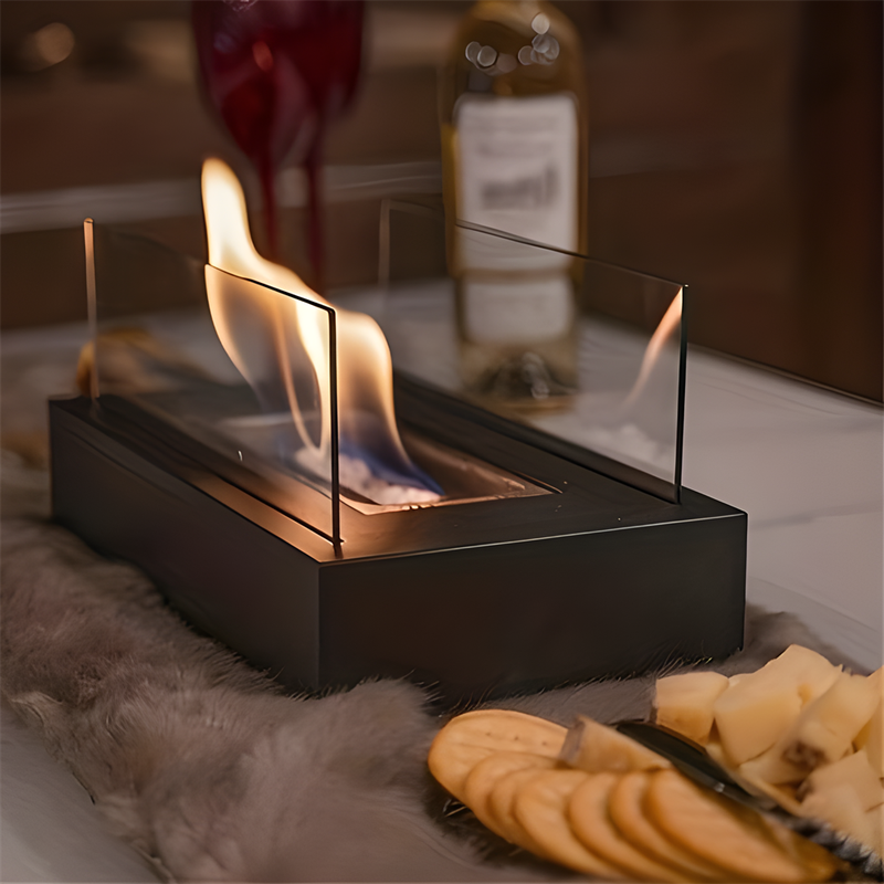 Portable Metal Tabletop Fireplace Alcohol Fire