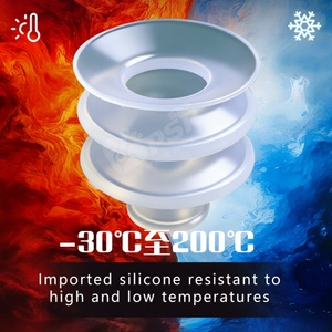 CPSR VD 25-50mm Ventosa de Vacío de Silicona de Alta Temperatura, Conexiones Neumáticas, 0.024kg, Fabricado en China para Automatización de Brazos Mecánicos - Product Image 3