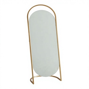 Geometric Sunburst Wall <b>Mirror</b> With Antique <b>Gold</b> Finished Ideal for Living Room by Axiom Home Accents - Product Image 1