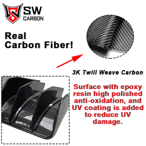 C7 Z06 Carbon Fiber Body <span class=keywords><strong>Kit</strong></span> 1 Bộ Cho Chevrolet <span class=keywords><strong>Corvette</strong></span> C7 Phía Trước Lip Side Váy Phía Sau Khuếch Tán Spoiler Tự Động Phụ Kiện - Product Image 2