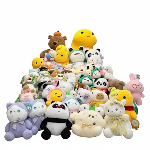 Jouets en peluche mélangés en vrac pour machine à griffes, petits animaux en peluche, prix de jeu de grue, poupées de dessin animé mignonnes, vente en gros pour parc d'attractions - Product Image 2